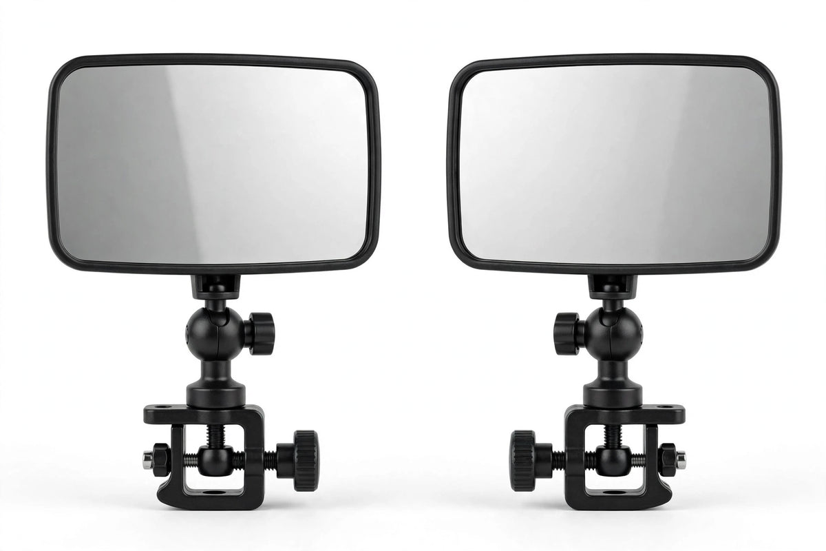 Foldable Golf Cart Rear View Mirror Kit