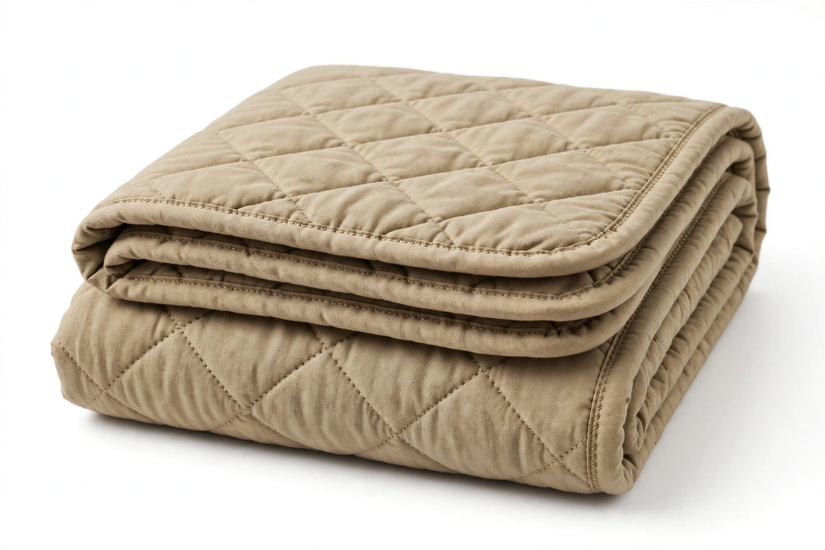 Khaki Golf Seat Blanket for Comfort